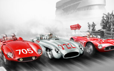 In de bandensporen van de Mille Miglia 9 – 15 juni